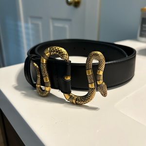Designer Snake Belt